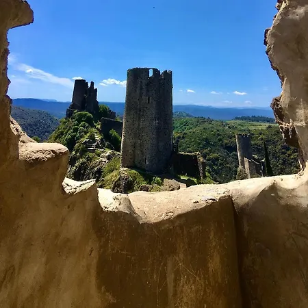Apartment 3 Star 3 Bed Quertineux Historic 4 Cathar Chateaux Lastours Air Conditioned Lastours