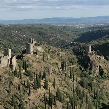 Apartment 3 Star 3 Bed Quertineux Historic 4 Cathar Chateaux Lastours Air Conditioned *